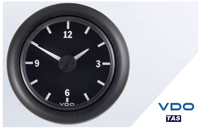VDO ViewLine Onyx 12V Voltmeter